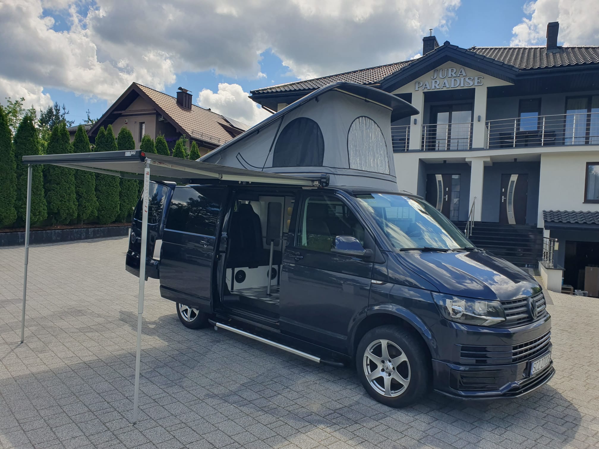 VW Transporter T6 Camper 2017 | DSG | 180 PS | 4 Schlafplätze | Solar | Aufstelldach – Bild 6